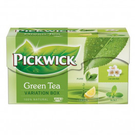 Čaj PICKWICK zelené variácie (pure/jazmin/mint/lemon)