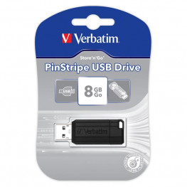 USB kľúč 8GB Verbatim PinStripe