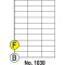 Etikety SOTO 1030, frarebné, 70x29.8 žlté